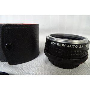 Rokinon Auto 2x Tele Converter Lens (FD) w/ Case